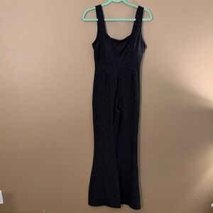 Fabletics Charcoal Flare Jumpsuit